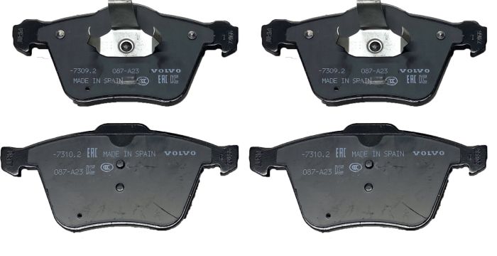Колодки дискового тормоза, передні - VOLVO - 32373185