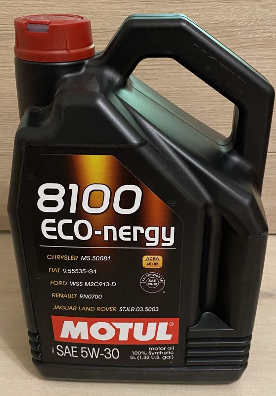 Моторна олива  MOTUL 8100 Eco-nergy 5W30, 5л