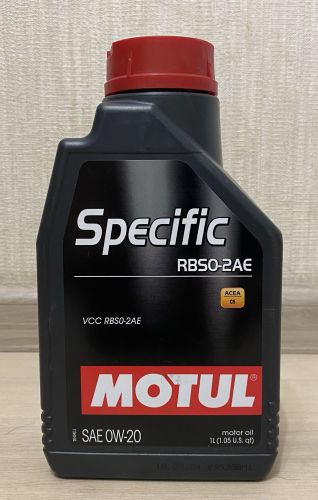 Олива моторна Motul Specific RBS0-2AE 0W-20, 1л