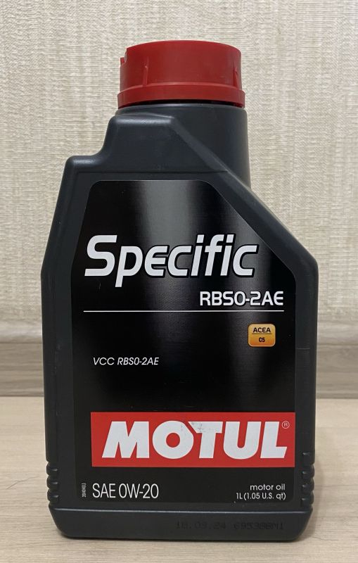 Олива моторна Motul Specific RBS0-2AE 0W-20, 1л