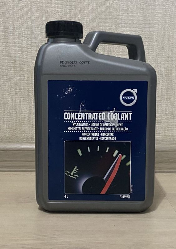 Антифриз-концентрат - Volvo - зелений, 4л 31439721