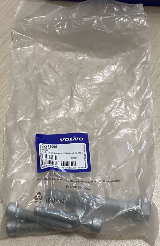 Ремінь ГРМ з роликом і натяжителем в зборі - VOLVO - 32213096