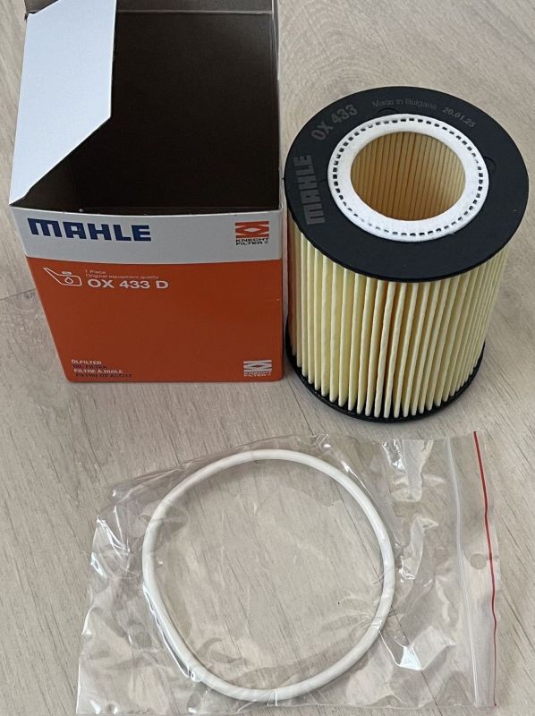 Фільтр масляний - KNECHT/MAHLE - OX 433D