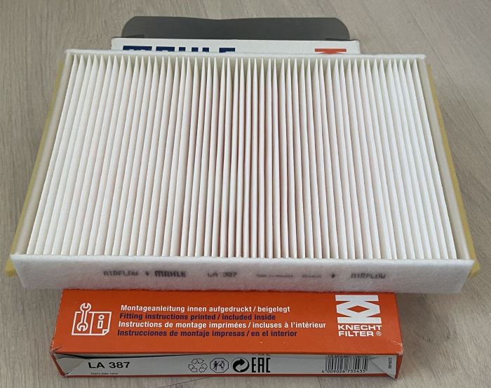 Фільтр повітряний кондиціонера (салона) - KNECHT - LA387