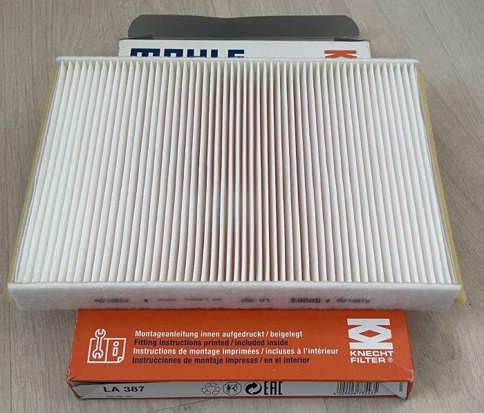 Фільтр повітряний кондиціонера (салона) - KNECHT - LA387